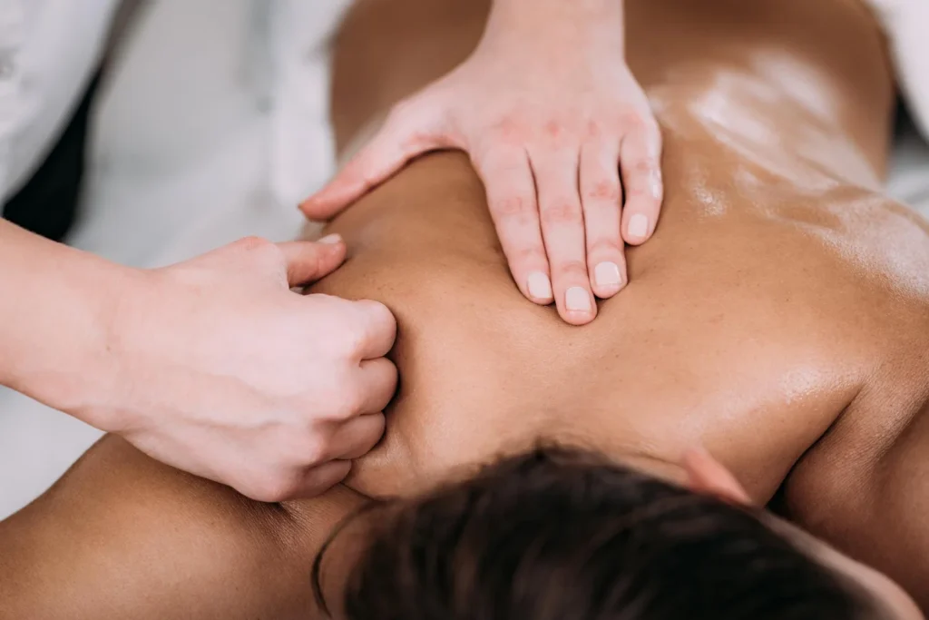 Deep tissue massage